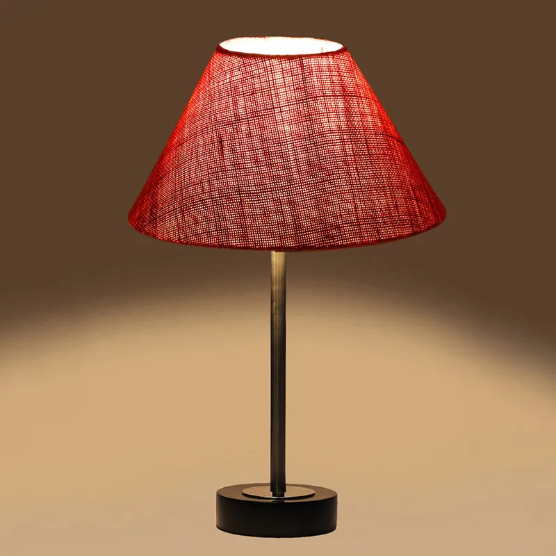 Sienna II Rodin Wooden Table Lamp - Pink,Silver,Black media 6