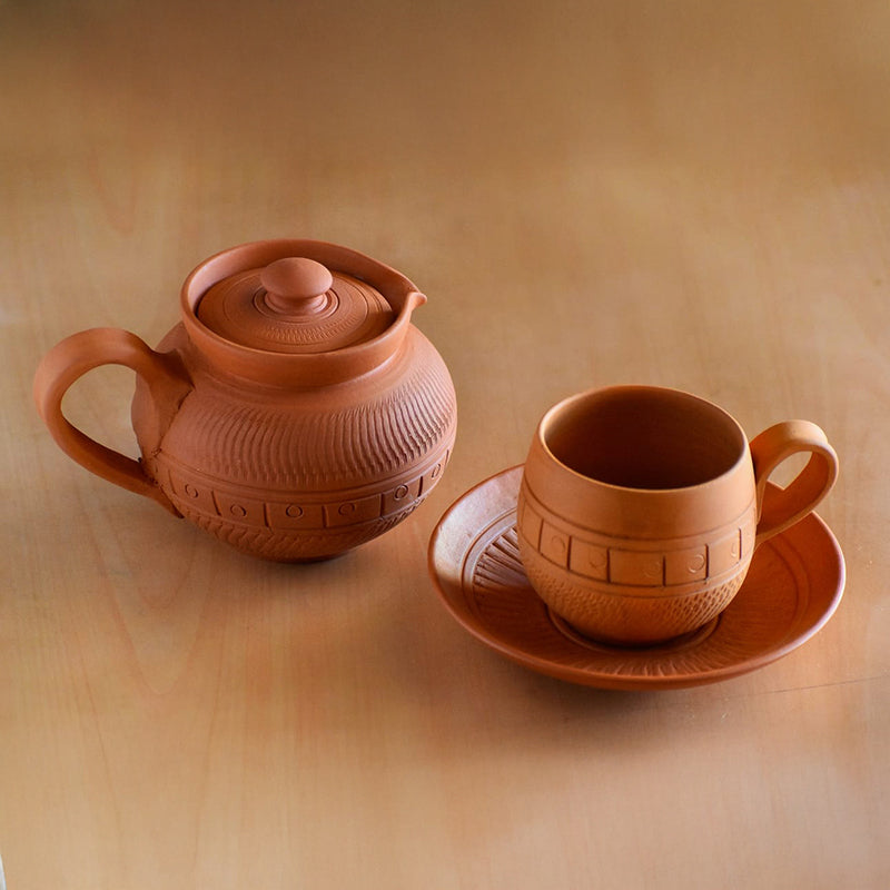 Terra Brew Terracotta Tea Pot  - 450 mL media 4