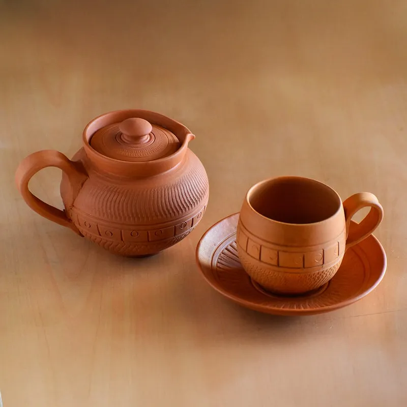 Terra Brew Terracotta Tea Pot  - 450 mL media 4
