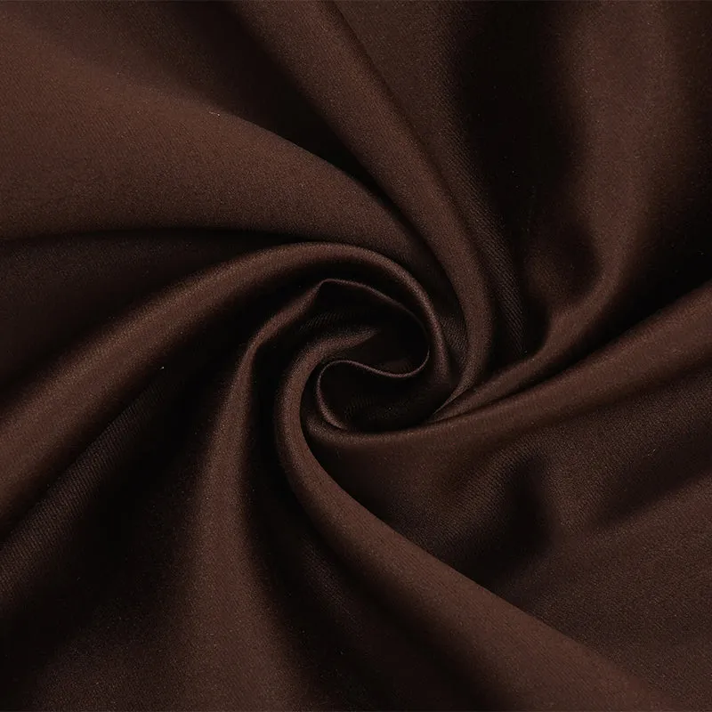 Nisha Blackout Curtain (Brown) - Set Of Two media 4