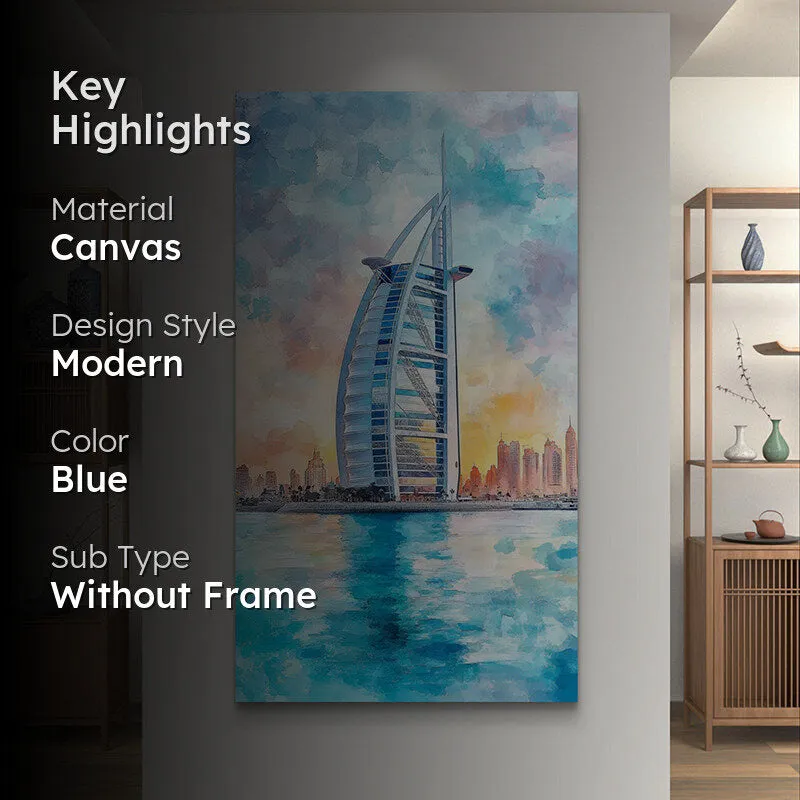 Jumeirah Burj Al Arab Wall Painting media 2