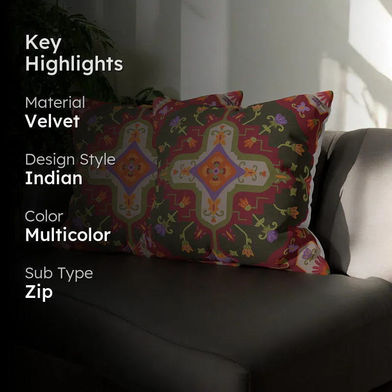 Pashmina Dreams Cushion Cover Set - Set Of Two media 2