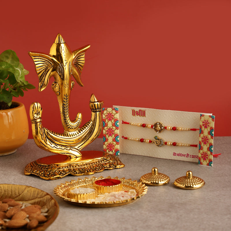 Aum Ganesha Rakhi Hamper