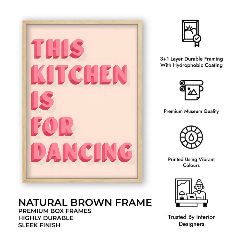 DancingKitchen Archival Canvas Wall Art - Brown media 10