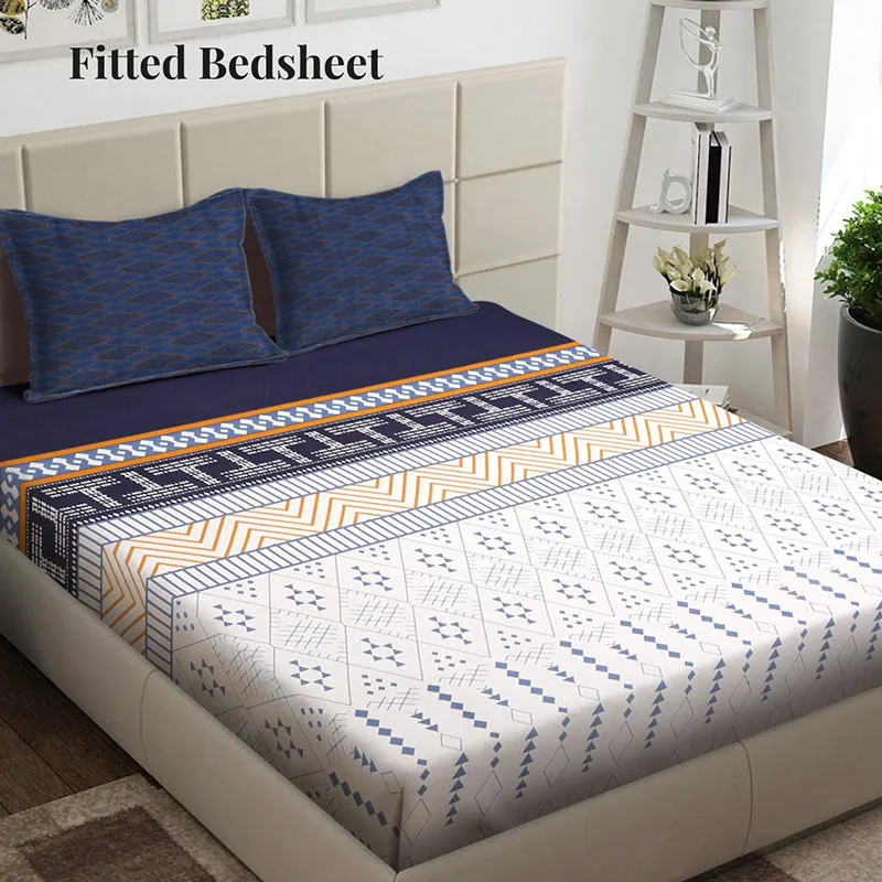 Grimelda Fitted Bedsheet - 180 GSM media 3