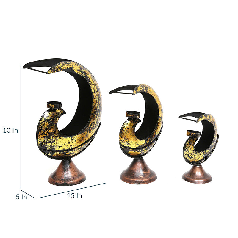 Mayura Arc Tea Light Holder - Set Of Three media 6