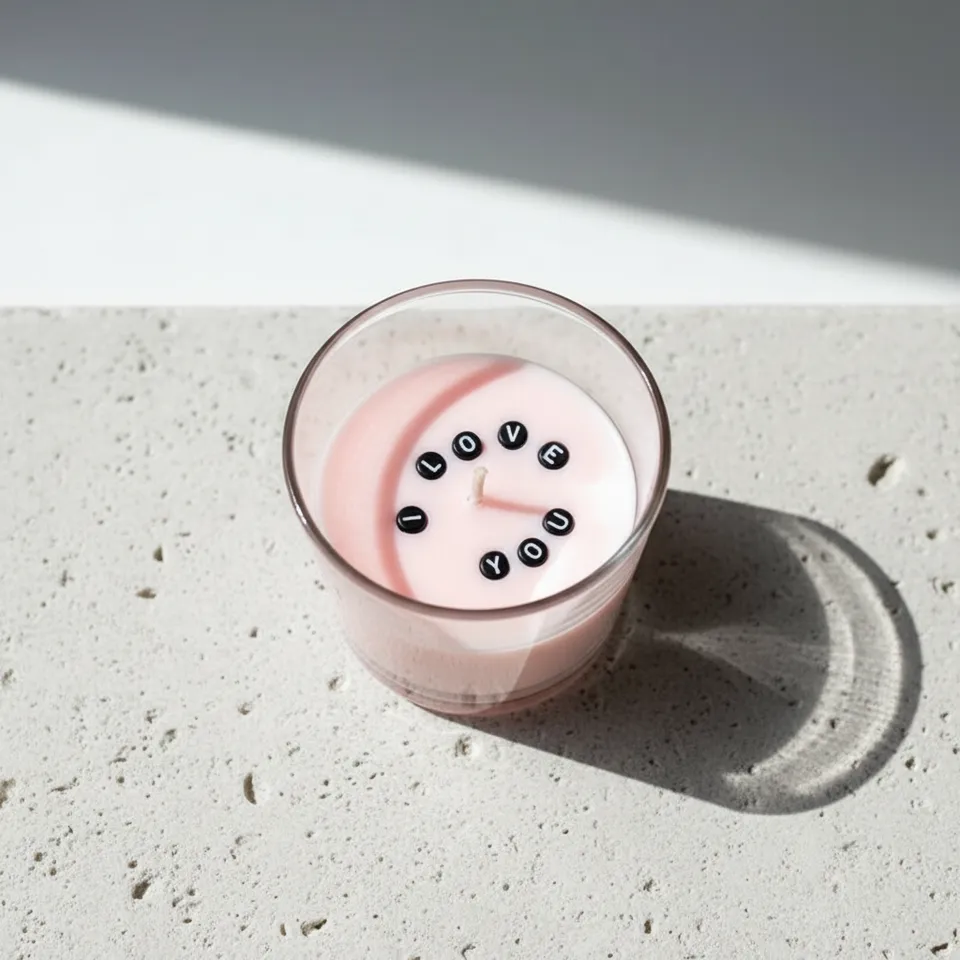 Sasha Pink Lavender Scented Candle media 1