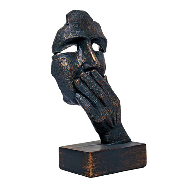 Human Emotions Resin Showpiece - Black media 4