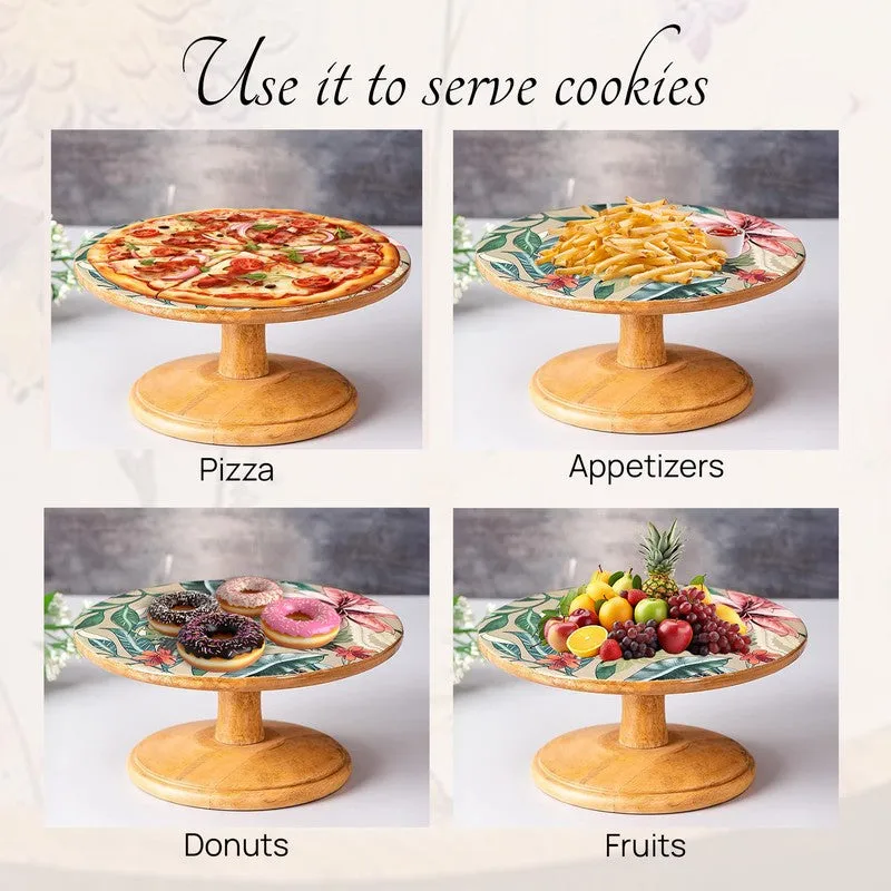 Hygge Cake Stand - Green media 3