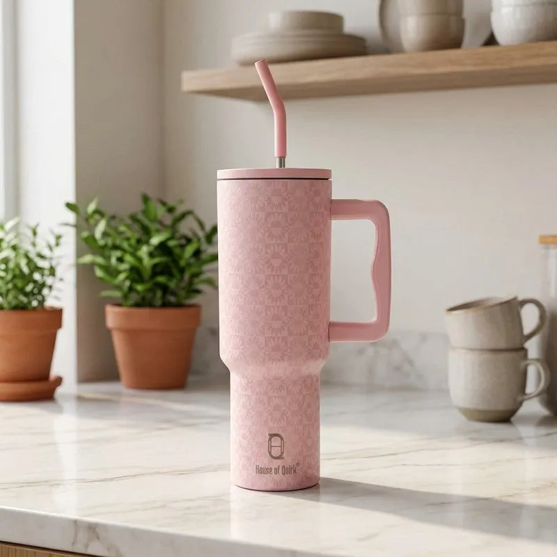 Serene Stainless Steel Tumbler - 1200 ML media 1