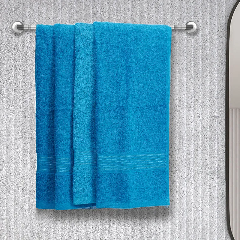 Eva Quick Dry Hand Towel (Blue) - Set Of Four media 1