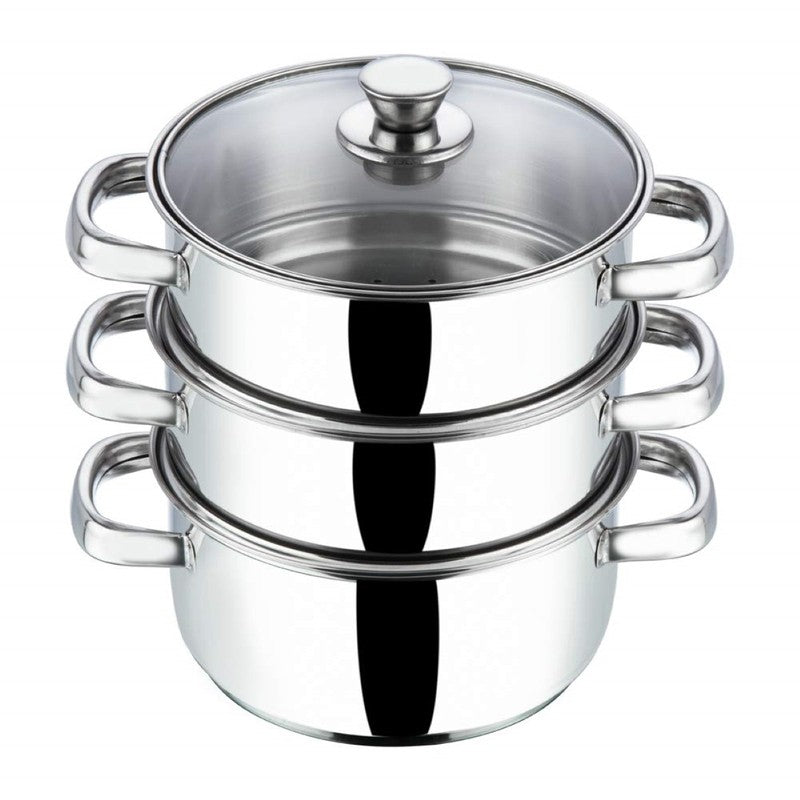 Vinod Clyra 3 Tier Stainless Steel Steamer media 4