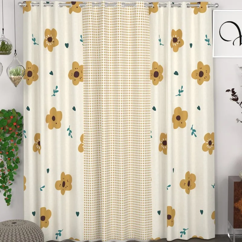 Blossom Radiant Glow Curtains - Set of Three media 1