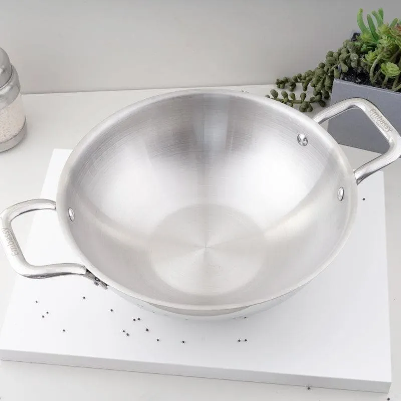 Mizutaki Induction Safe Kadhai - 1800 mL / 9 Inches media 3