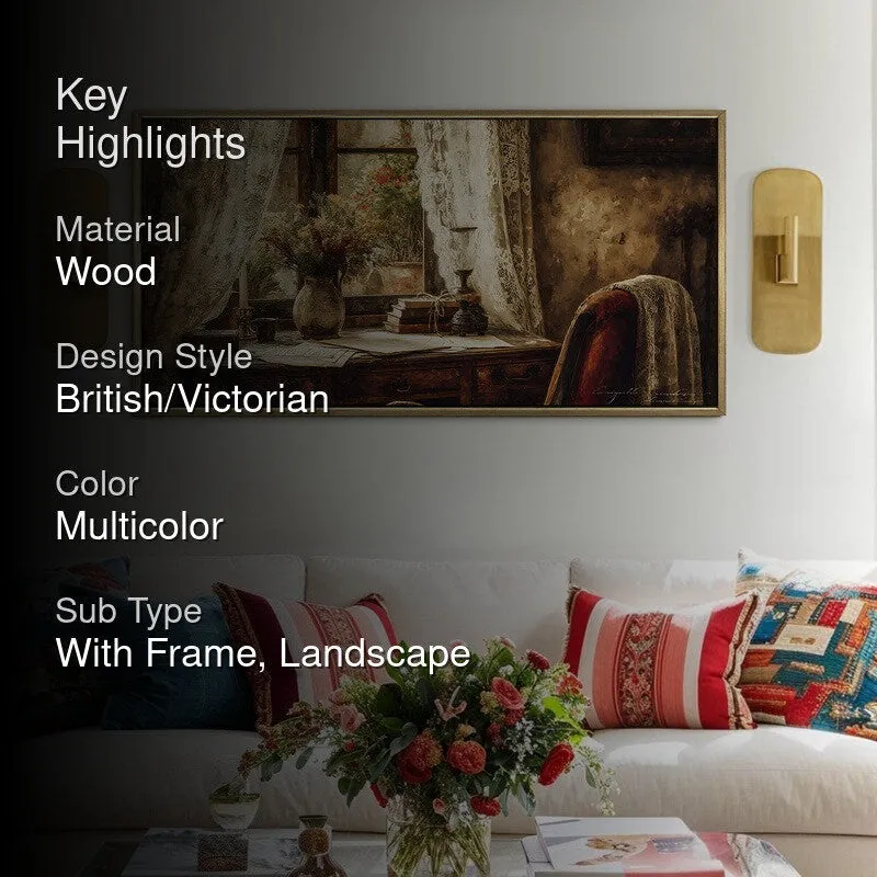 Intimate Candlelit Outlook Vintage Wall Art media 2