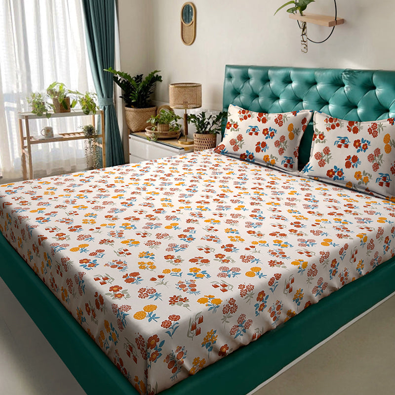 Ahndrea Bedsheet - 180 GSM