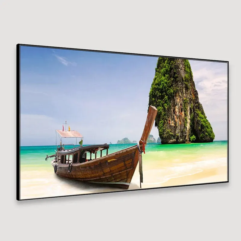 The Lone Island Canvas Wall Painting media 4