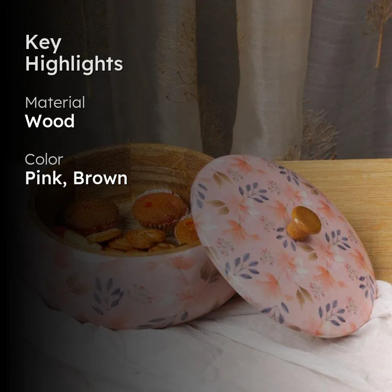 Flora Fine Wooden Roti Box media 2