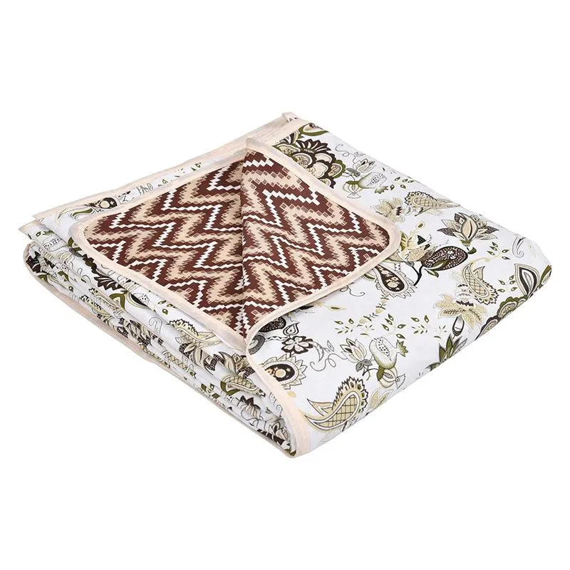 Niya Cotton Cotton Dohar (Brown) - 185 GSM media 5