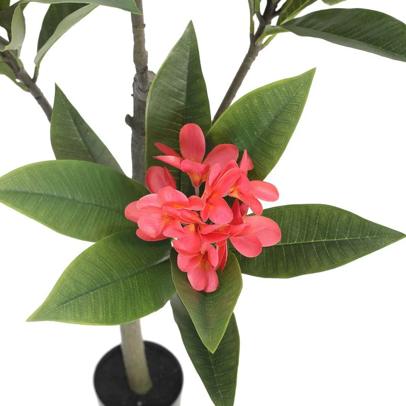 LeafLuxe Artificial Plant With Black Plastic Pot - 3.9 ft media 6