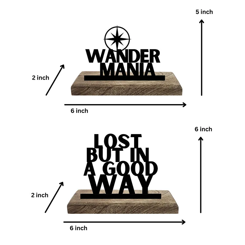 Wanderer Showpiece - Set Of Two media 5