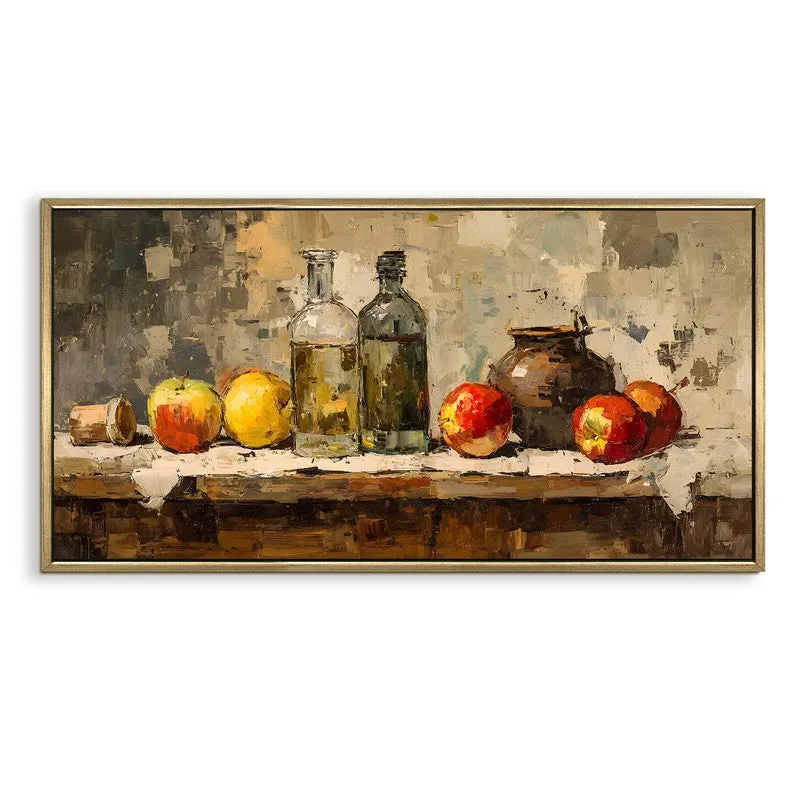 Orchard Table Canvas Wall Painting With Frame media 3