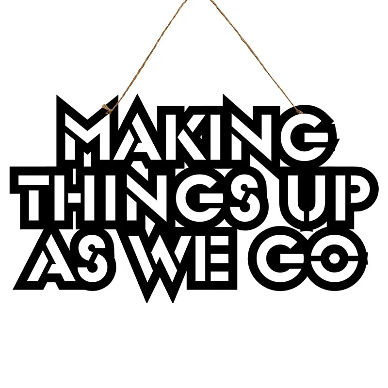 Making Things Up Mild Steel Wall Accent media 3