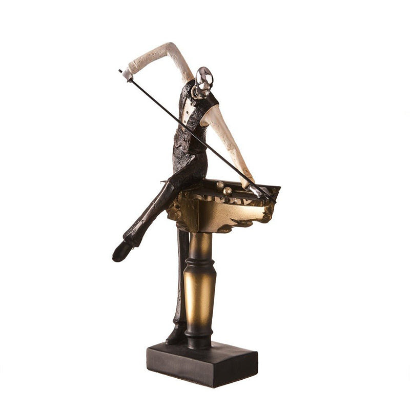 The Pool Player Resin Showpiece media 5