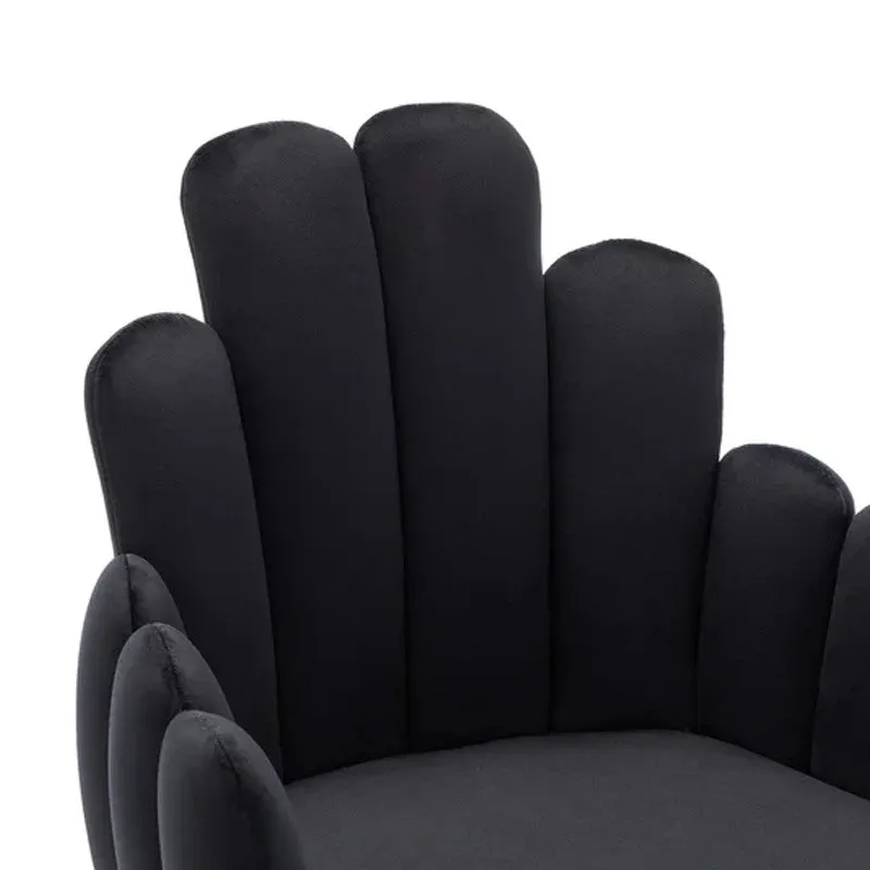 Alverra Metal Accent Chair - Black media 6