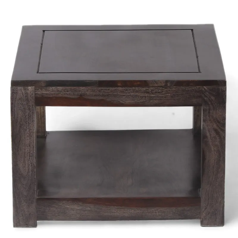 Frixon Sheesham Wooden Center Table - Taupe media 4
