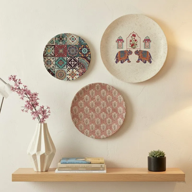 EthnoCharm Metal Wall Plates - Set Of Three media 3