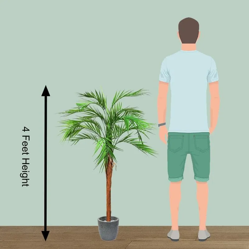 Artiflora Artificial Areca Tree - 4 Feet media 5