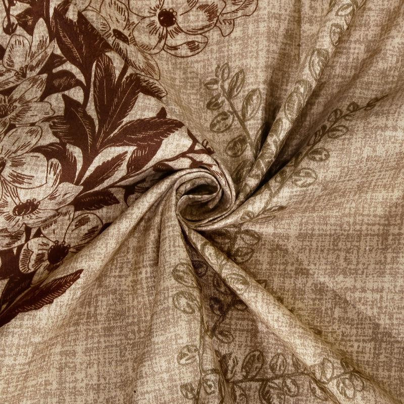 Pongo Floral PolyCotton Bedsheet  - 150 GSM media 5