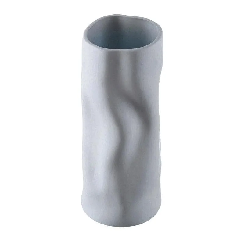 Flowy Fara Vase - Grey media 4