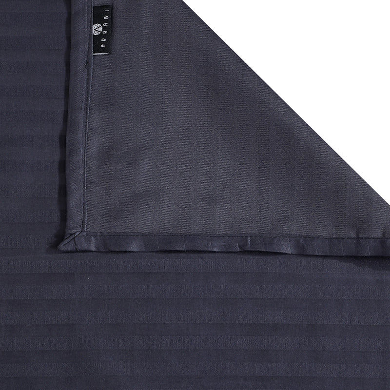 AbstroLoom Poly Cotton Diwan Set (Midnight Blue) - Six Piece Set media 6
