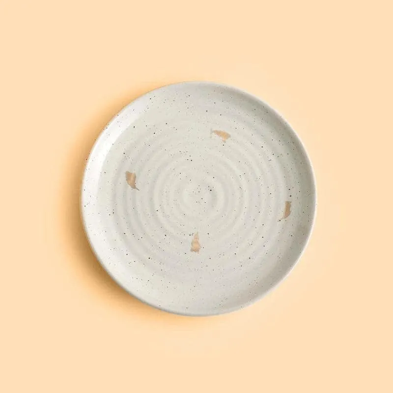 Ganga Quarter Plate (Beige) media 1
