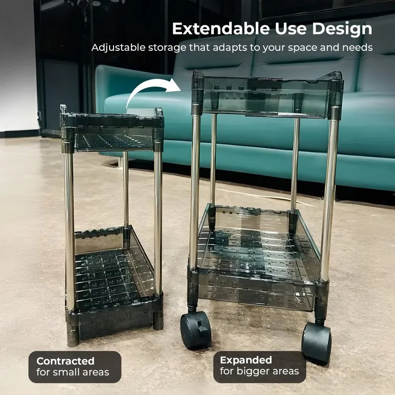 Laxis ElevatePro Transparent Plastic Racks media 7