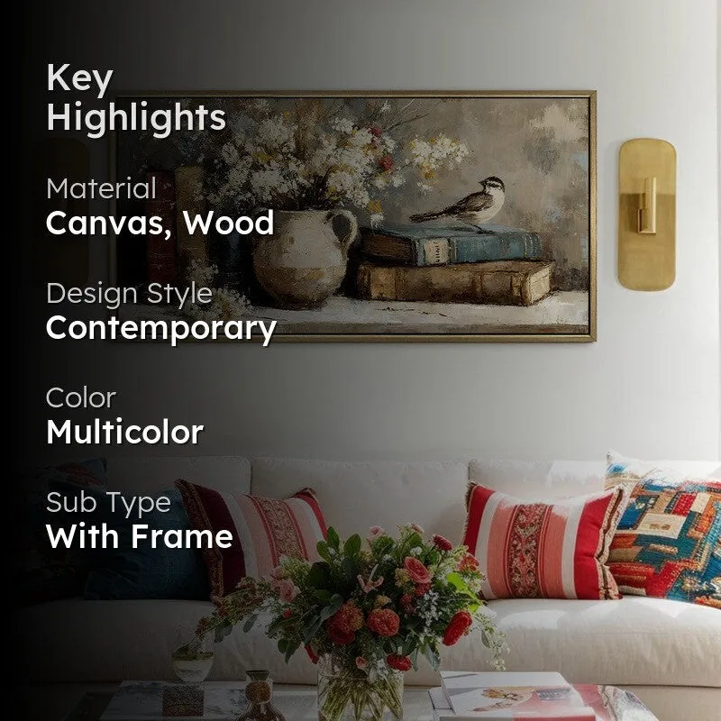 Artful Canvas Wall Painting With Frame media 2