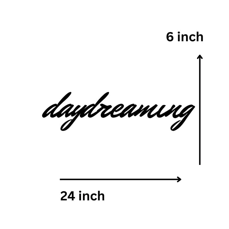 Day Dreaming Iron Wall Accent media 5