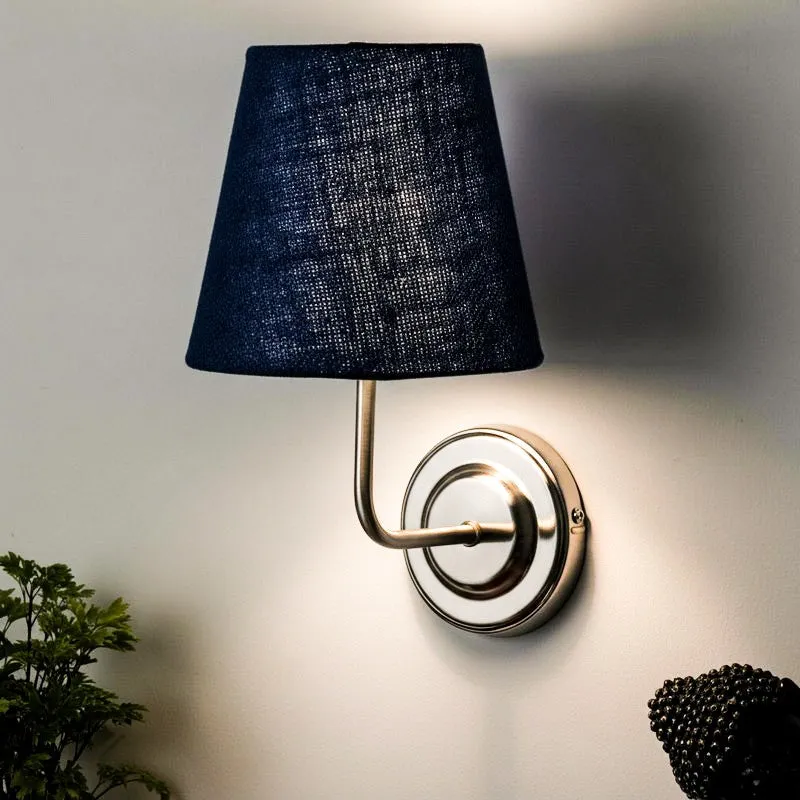Biyox Fabric Wall Lamp - Blue media 3