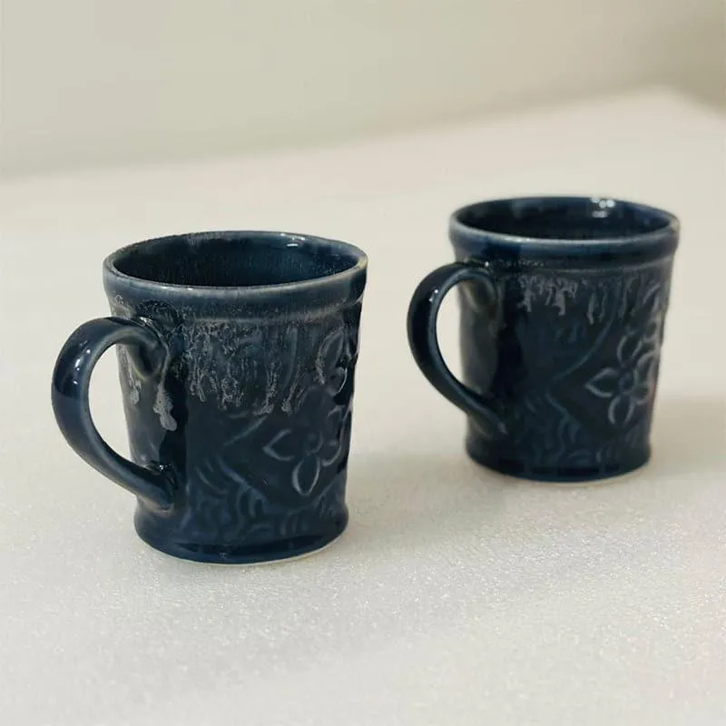 Eos Ceramic Coffee Mug (300 mL Each) - Set of Two media 4