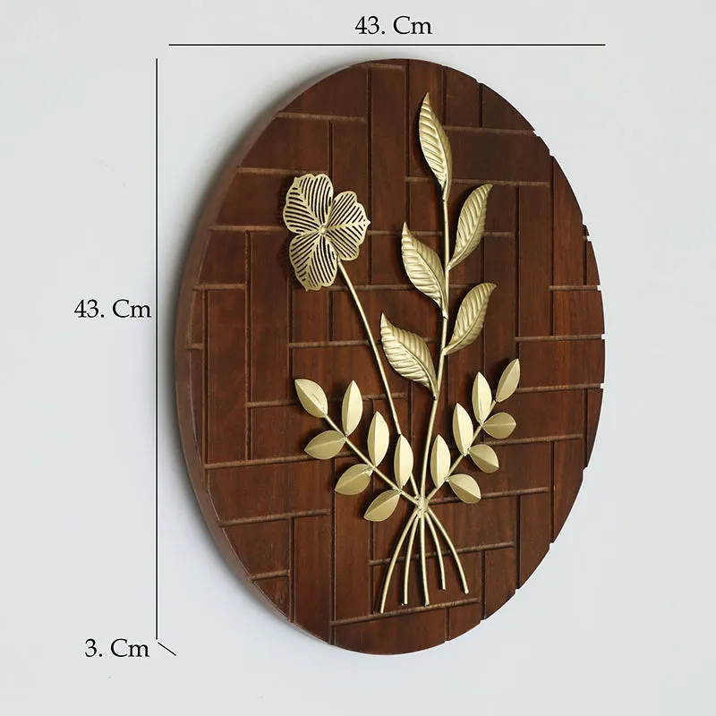 Herv Metal & Wood Wall Accent media 5