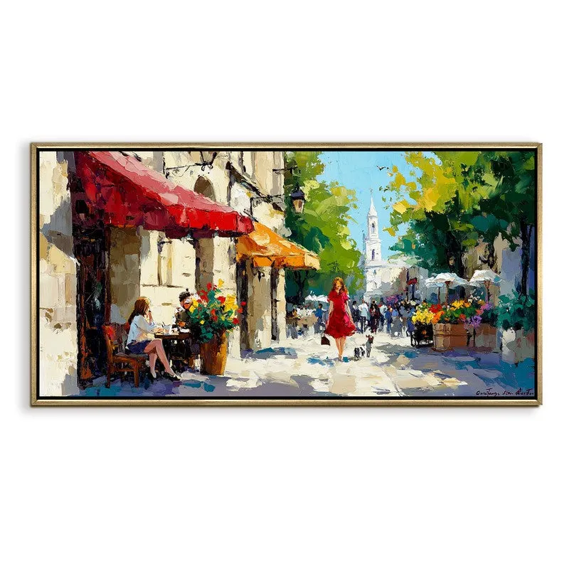 Autressa Canvas Wall Painting With Frame media 3