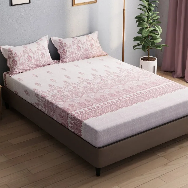 Wyril Bedsheet (Pink) - 115 GSM media 4