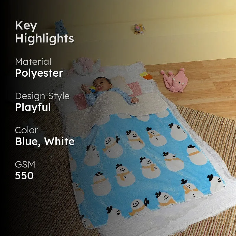 Monte Carlo Snowy Dreams Blanket - 550 GSM media 2
