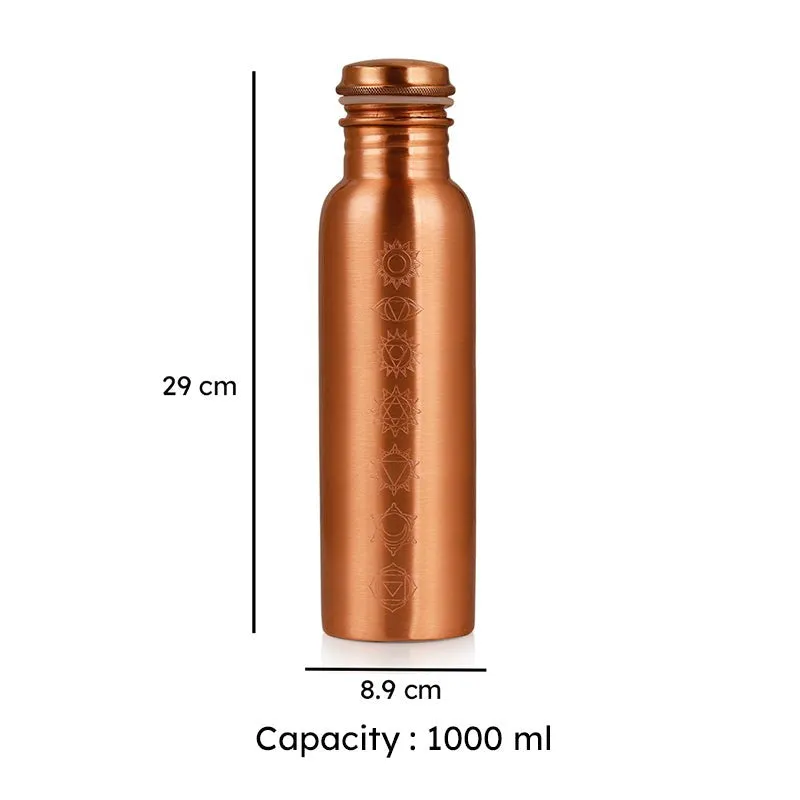 Hydra Copper Watter Bottle - 1000 mL media 8