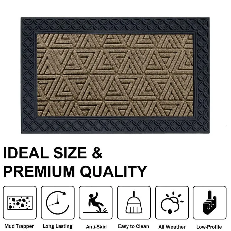 Coire Geo Coir Door Mats - Beige media 6