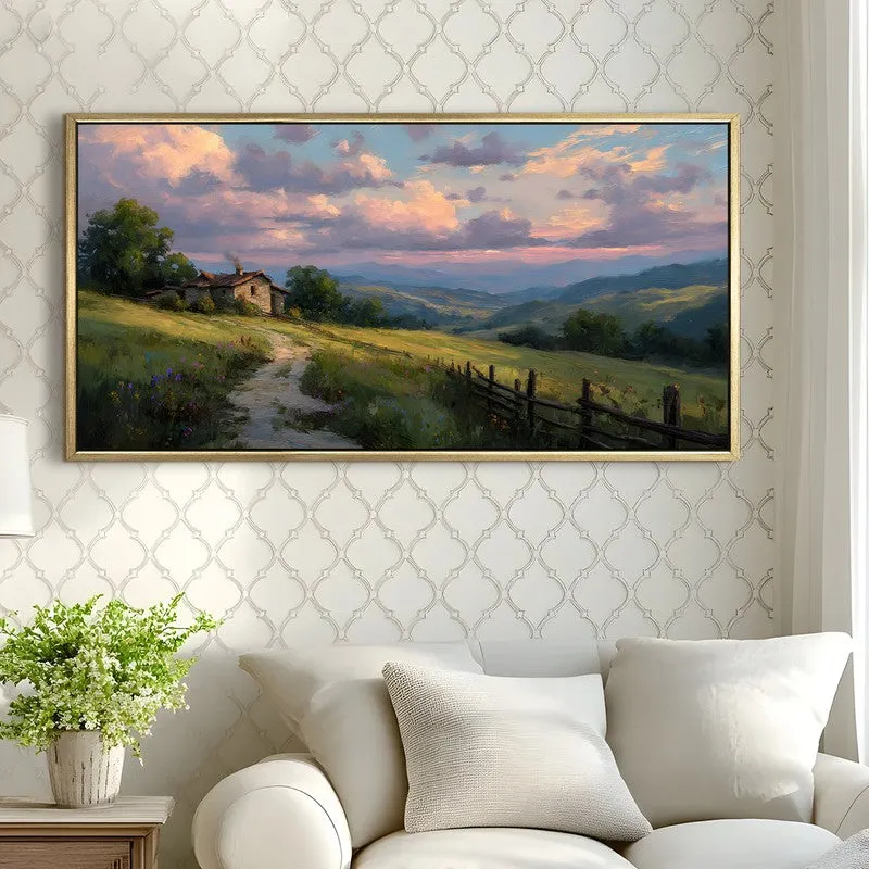 Quietlands Canvas Wall Painting With Frame media 4