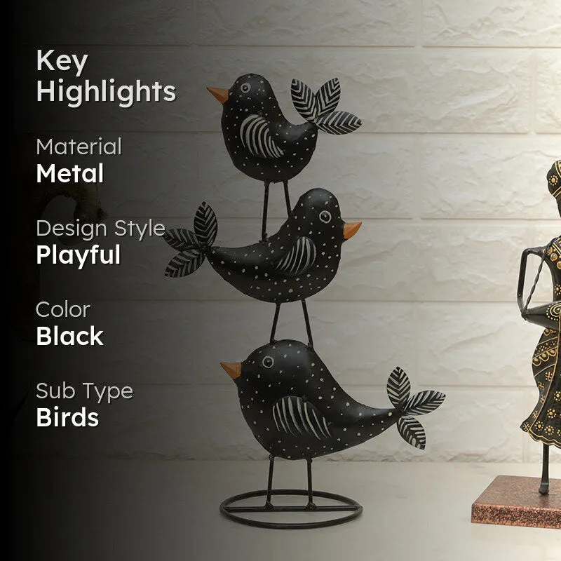 Tweety Trio Metal Showpiece media 2
