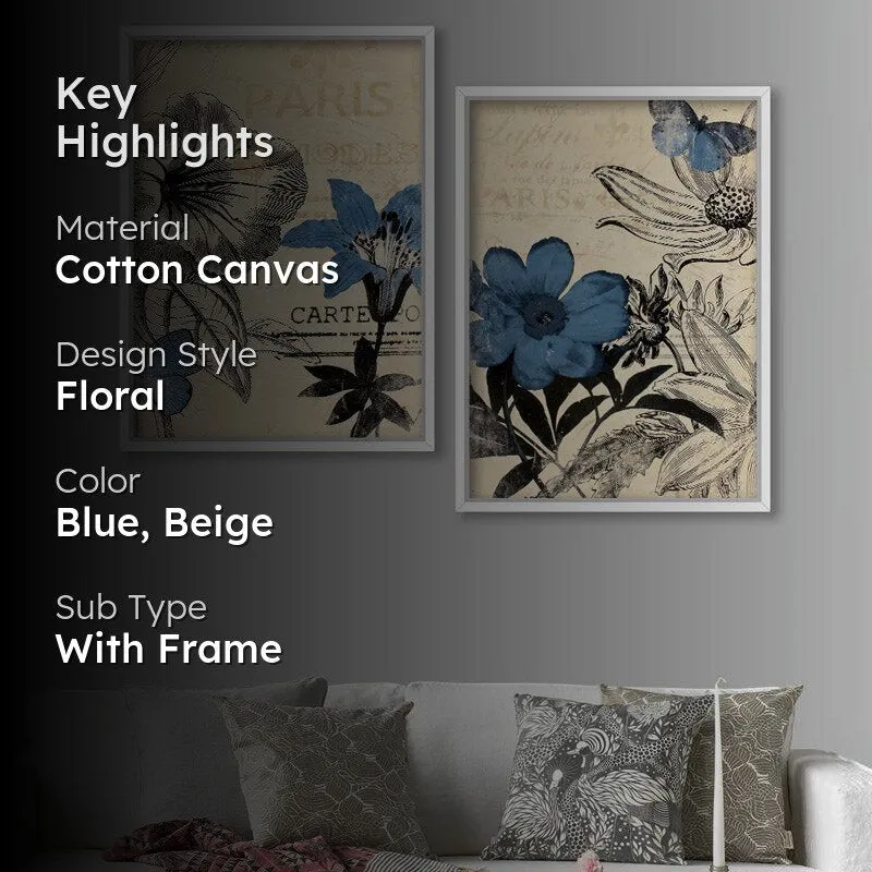Meja Floral Wall Art - Set Of Two media 2